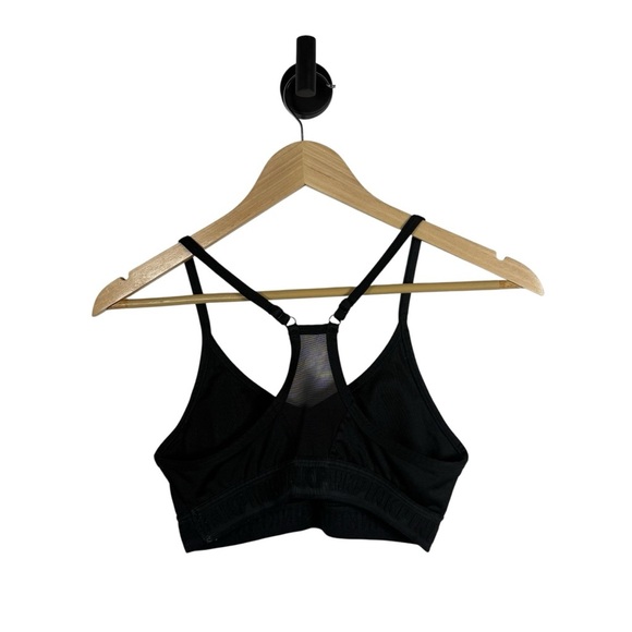 Victoria’s Secret PINK Ultimate Lightly Lined Racerback Sports Bra Black Size S - Picture 4 of 9